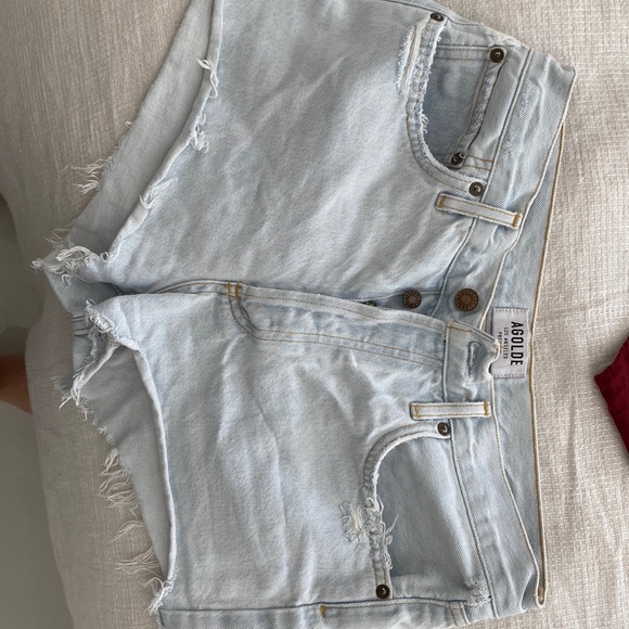 Agolde Pants - Parker agolde light wash